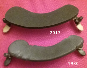 old and new Wolf shoulder rests